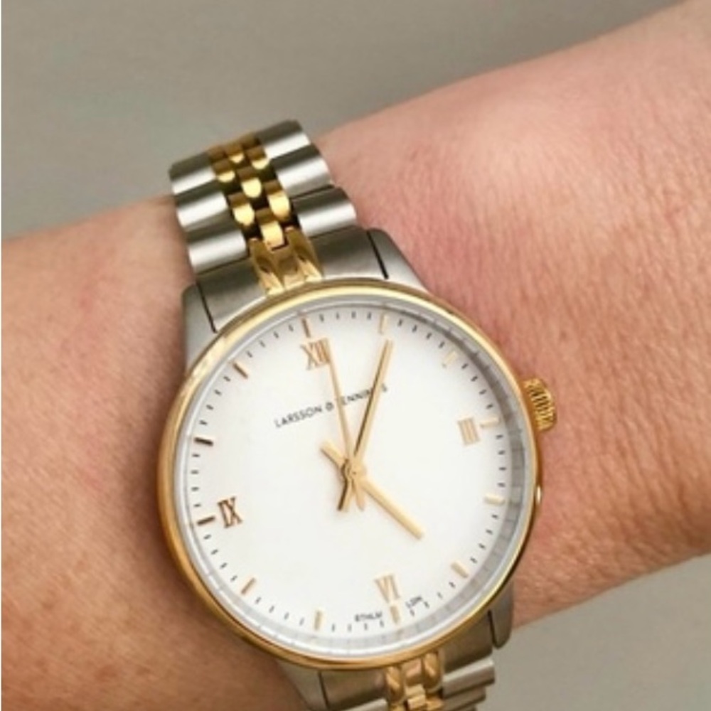 Larsson & Jennings Gold and Silver Watch